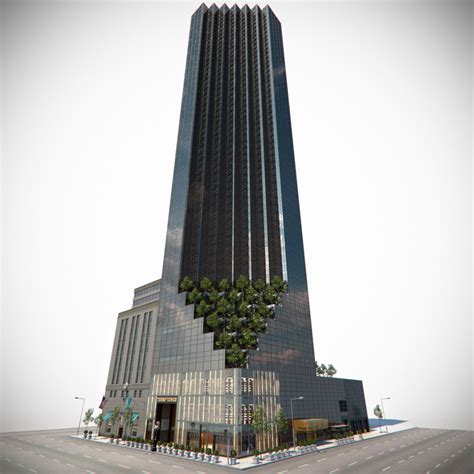 trump tower  york  model