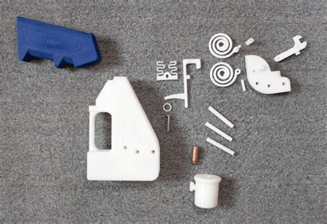 fully  printed plastic gun fires   bullet