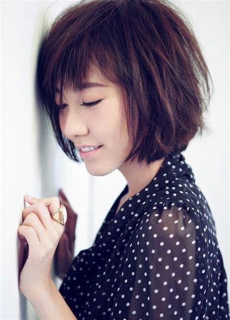 popular short hairstyles  asian girls pretty designs