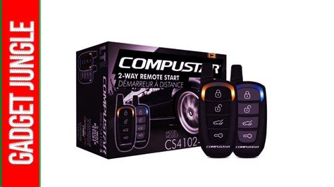 remote car starter compustar cs  review youtube