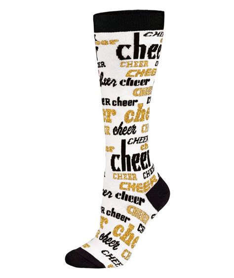 Chasse Knee High Nothing But Cheer Sock Cheer Socks