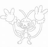Ambipom Coloring Pages Pokemon Categories sketch template