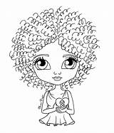 Coloring Pages Girl Face Printable Drawings Visit Draw sketch template