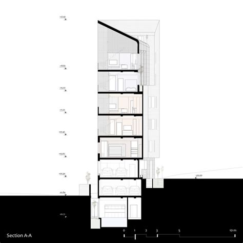project  residential building  officealireza taghaboni archdaily