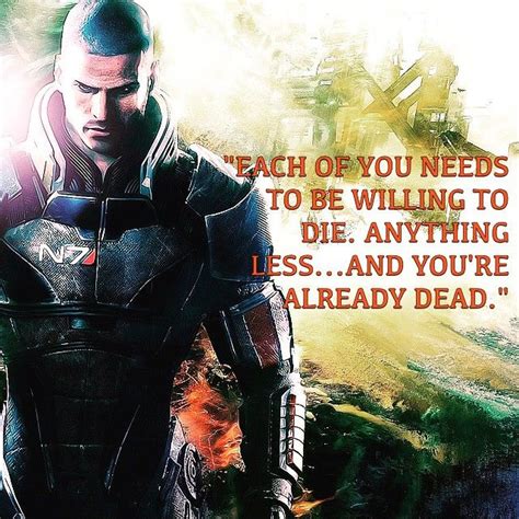 commander shepard the iconic hero of the mass effect series this one gives us chills pair it