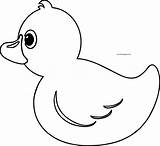 Duck Wecoloringpage Coloring sketch template