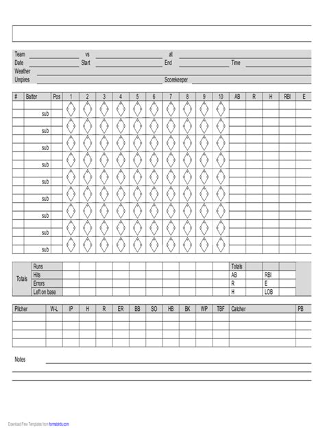 score sheet template   templates   word excel