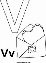 Coloring Valentine Letter Alphabet Pages Printable Sheet Adobe Pdf Print sketch template
