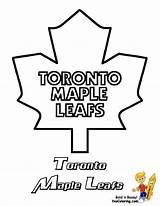 Coloring Pages Hockey Nhl Toronto Maple Leafs Logo Printable Print Stone Cold East Colouring Logos Yescoloring Rangers York Bubble Mcoloring sketch template