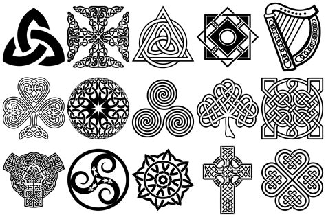 scottish symbols celtic symbols eps vector vector file diy arts