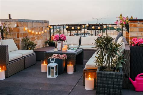 romantische idee fuer einen balkon oder eine dac