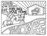 Coloring Pages Advent Sheet Devotional Ministry Illustrated sketch template