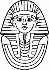 Coloring Egyptian Pharaoh Cleopatra King Drawing Tut Egypt Ancient Pages Tomb Colouring Drawings Kids Sheets Printable Color Sketch Wecoloringpage Getdrawings sketch template