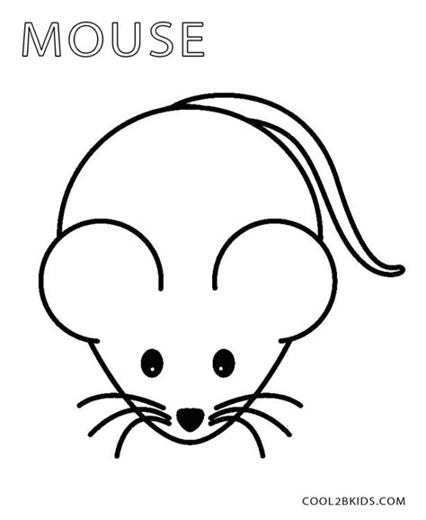 printable mouse coloring pages  kids coolbkids