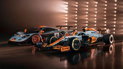 mclaren showcases   gulf livery  monaco gp autox