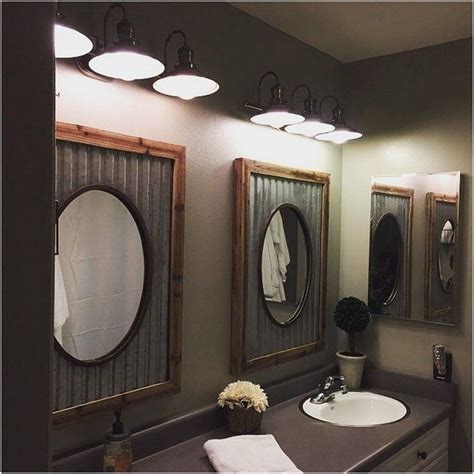 43 Stunning Rustic Bathroom Mirrors Ideas Comedecor