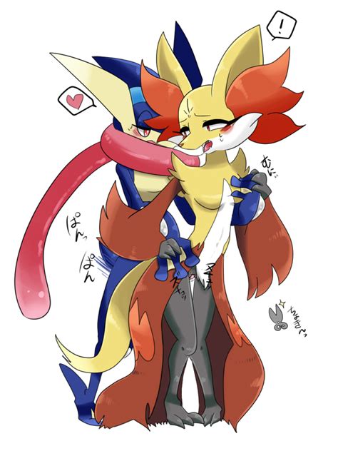 1359350 Delphox Greninja Porkyman Pokemon Random Furry