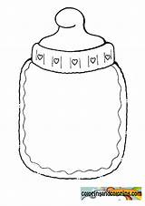 Baby Coloring Pages Clothes Template Para Canopic Jars Simple Biberones Pintar sketch template
