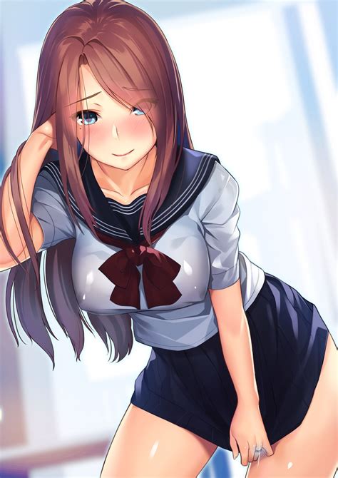 dust banku research in 2019 anime anime school girl anime girl hot