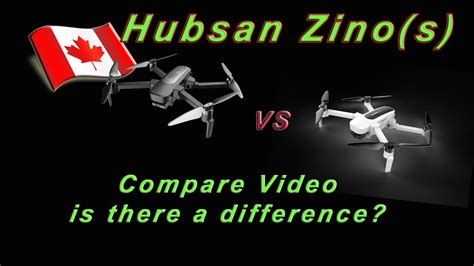 hubsan zino black  white video quality youtube