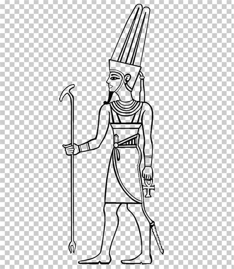 Amun Drawing Line Art Atum Png Clipart Ancient Egypt