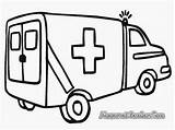 Ambulance Mewarnai Diwarnai Drawing Kartun Ambulan Latihan Buku Buah Craft Besar Menyediakan Telah Paud Bagi Clipartmag Getdrawings sketch template