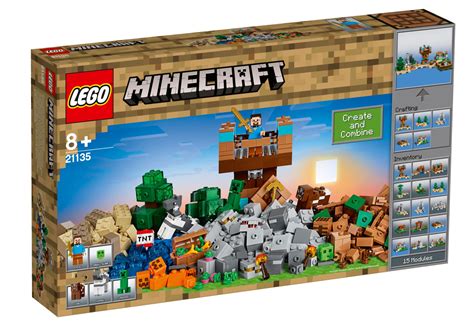 buy lego minecraft  crafting box    mighty ape australia