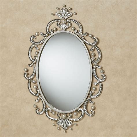 wall decor  oval mirror images decors camdencharter