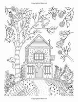 Coloring Adult Pages Whimsical Books Adults Journey Printable Flowers Landscapes Book Relaxation Colouring Amazon Fairies Sheets Patterns Landscape Cool Magical sketch template