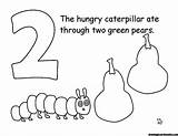 Coloring Caterpillar Hungry Very Pages Kids Colouring Printable Food Awesome Sheets Print Story Everfreecoloring Drawing sketch template