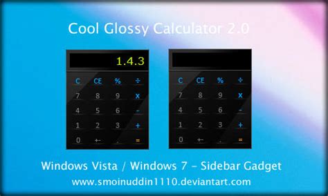 cool glossy calculator   smoinuddin  deviantart
