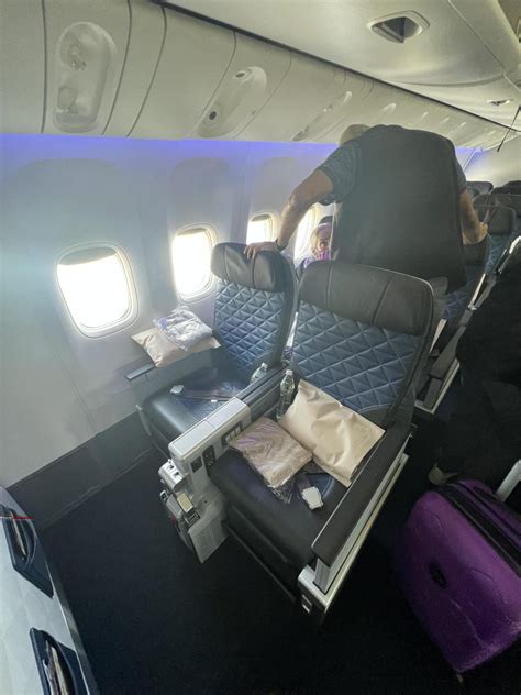 air indias premium economy hows  experience   long haul flight team bhp