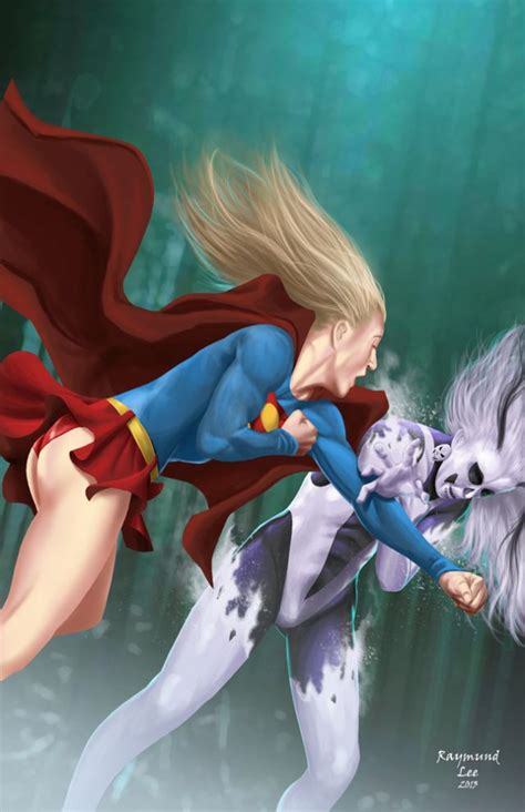Supergirl Vs Silver Banshee Superhero Catfights Female