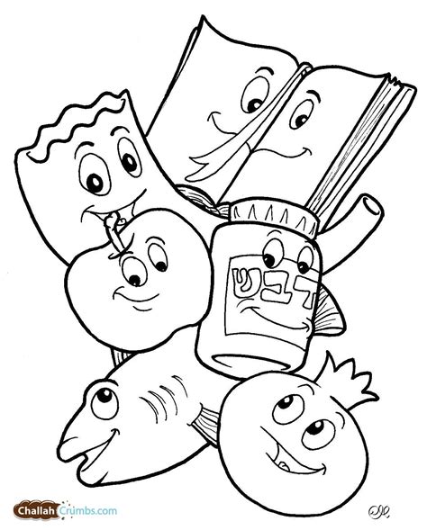 rosh hashanah begins  sundown coloring pages coloring pages