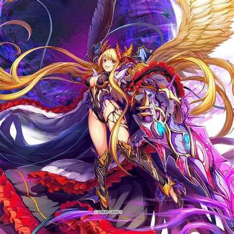satan kamihime dmm kamihime project r official art absurdly long