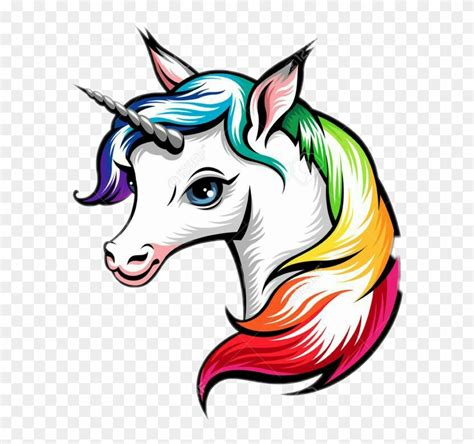 easy  draw unicorn  transparent png clipart images