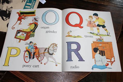 large childrens alphabet book vintage   corinne ringel bailey
