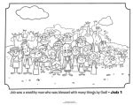 job coloring page sunday school coloring pages bible coloring pages