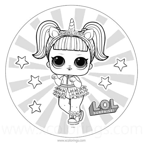 lol unicorn printable coloring pages dolls coloring pages