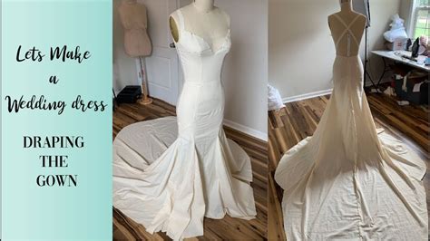 Diy Wedding Dress Lets Make A Wedding Dress With A Godet 1 Youtube