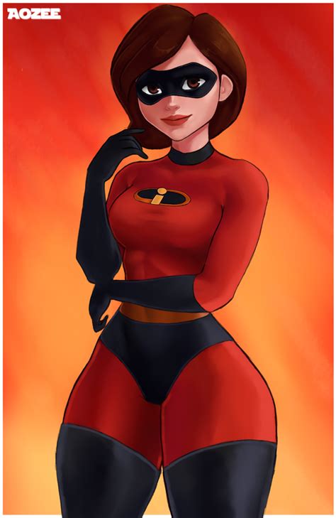 Elasticgirl Helen Parr By Aozee On Deviantart