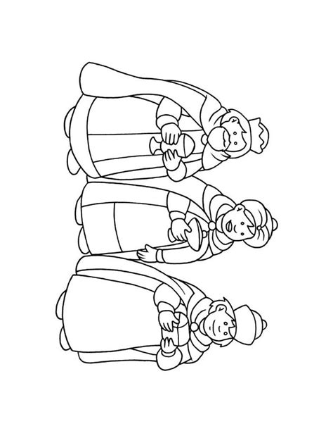 wise men coloring pages biblical magi