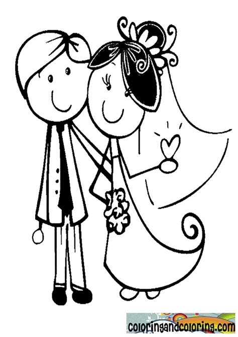 wedding coloring pages coloring  coloring