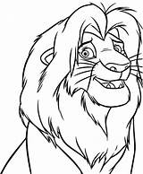 Simba Lion Coloring Happy King Printable Pages Roi Colouring Disney Drawings Description Book Kids sketch template