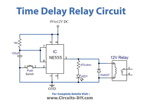 wiring time delay relay