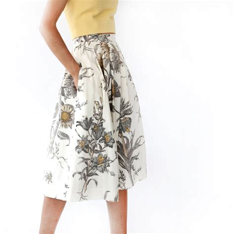 Gina Skirt Skirts Fashion Midi Skirt