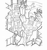 Coloring Transformers Pages Dinobots Bazooka Prime Getcolorings Getdrawings sketch template