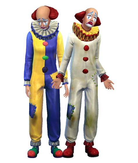 sims  community modder unlocks official tragic clown clothing