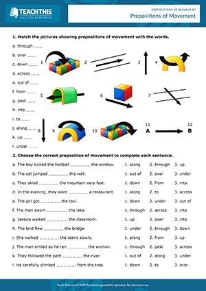prepositions  place exercises   norma baileys english worksheets