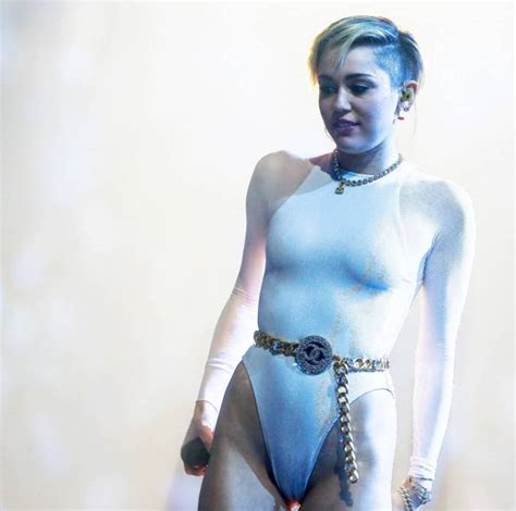 Miley Cyrus Lets Her Crotch Hang Out As She Smokes